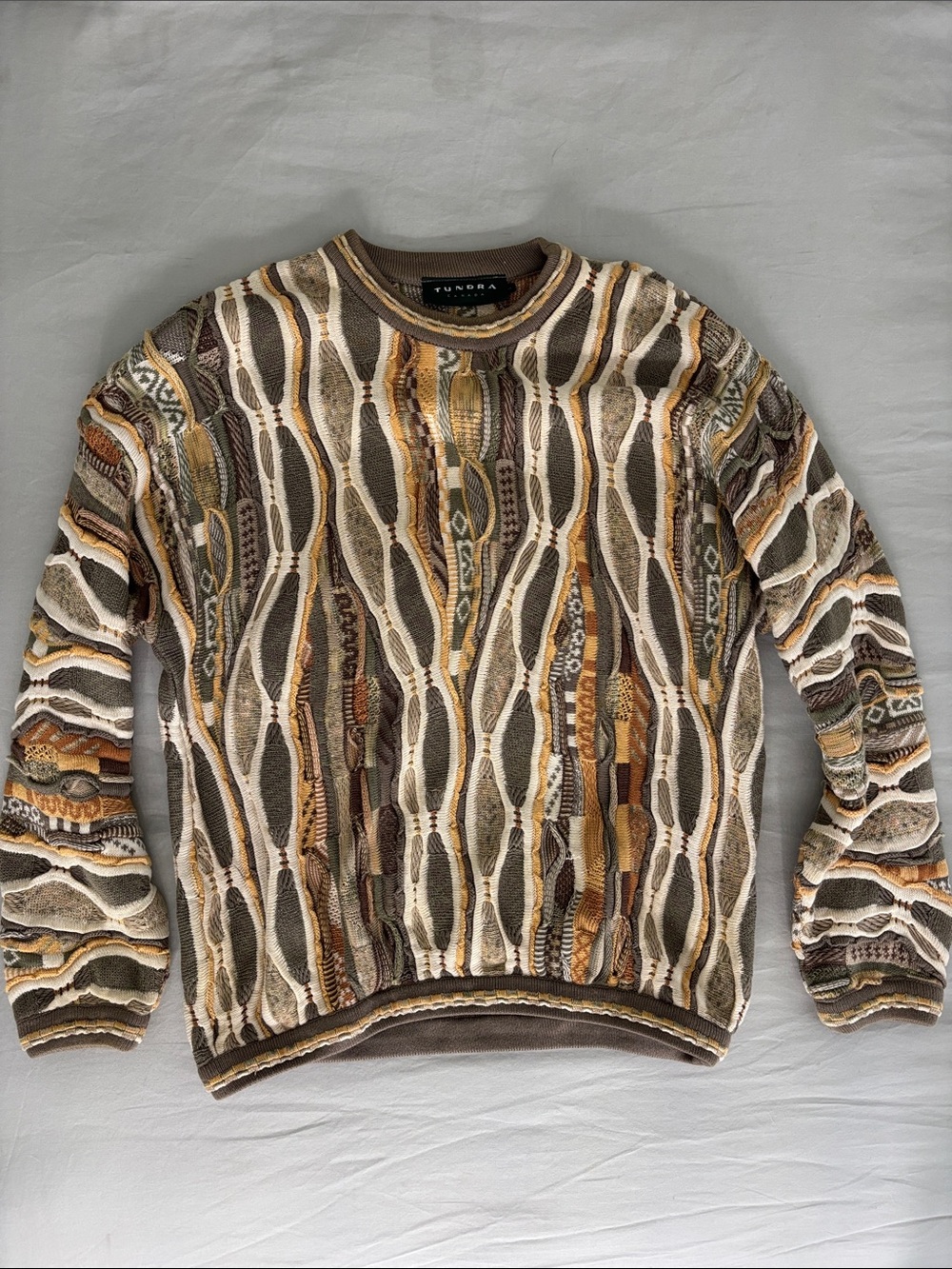 VINTAGE Tundra Men’s Coogi Style Sweater - Picture 11 of 16